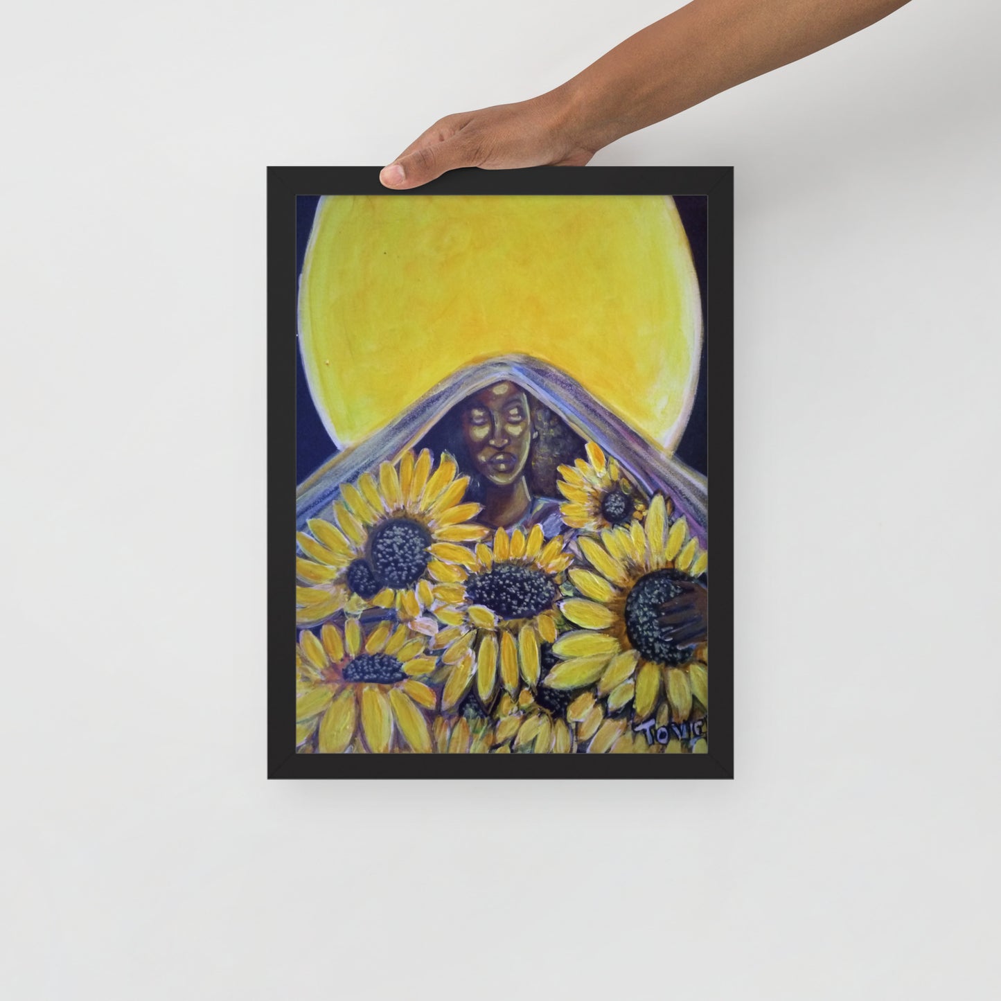 WELLNESS framed poster