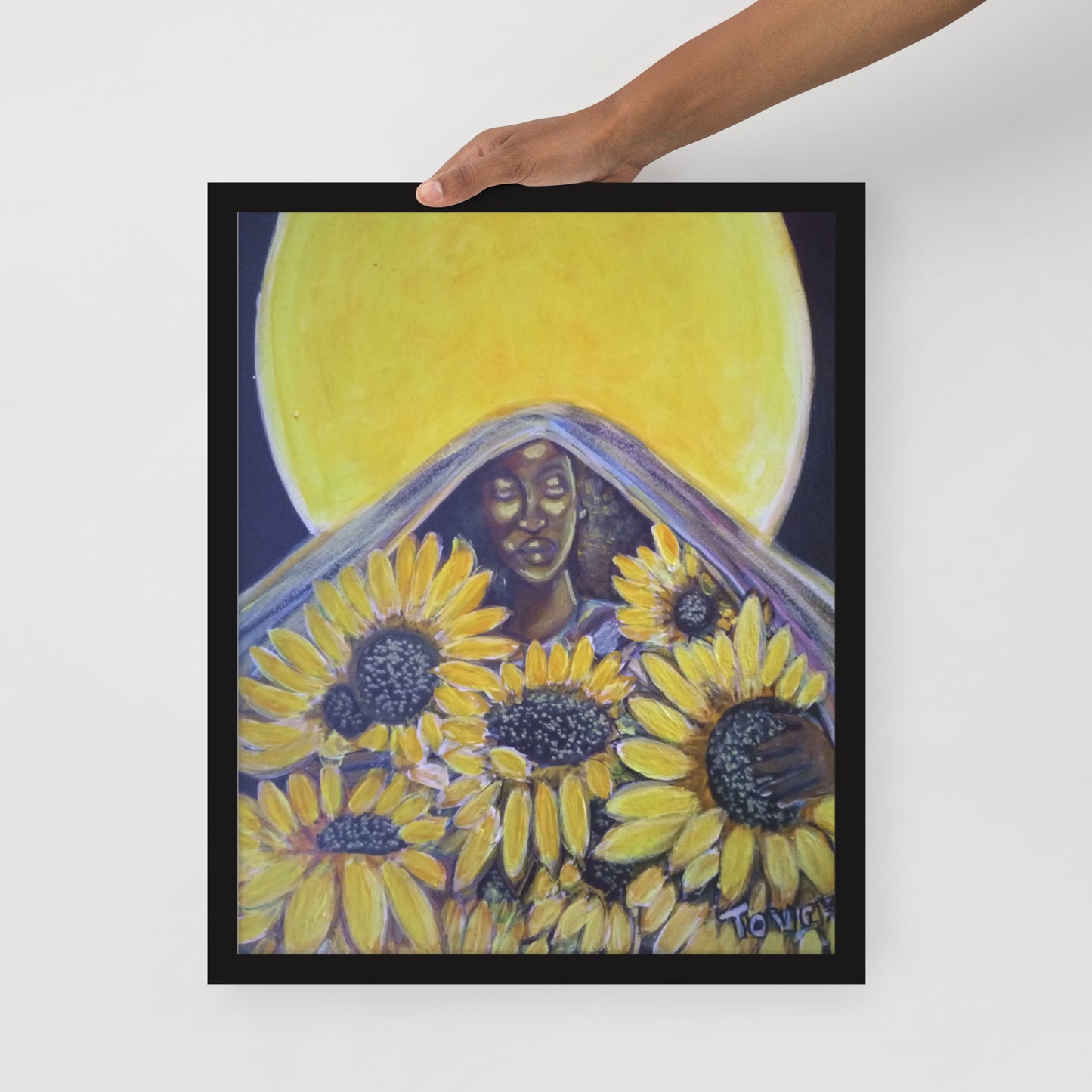 WELLNESS framed poster
